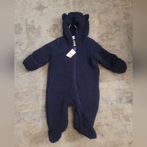 Baby Gap Sherpa Full Body Bear Suit